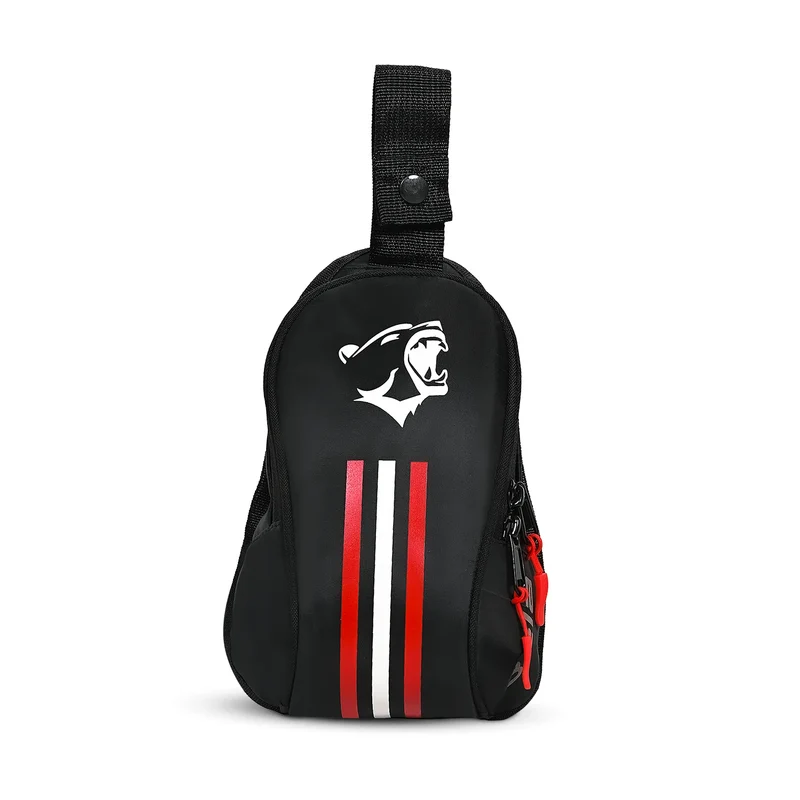 BELA FREEDOM LEG BAG NEGRO ROJO