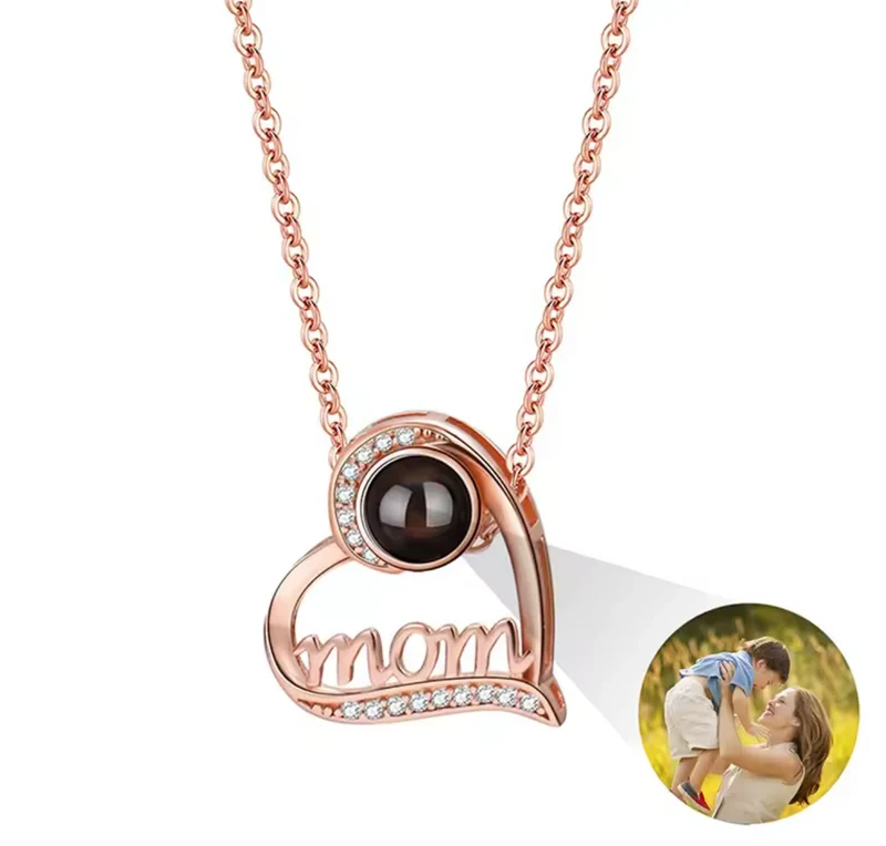 Collar Personalizado Mamá con Foto Proyectable