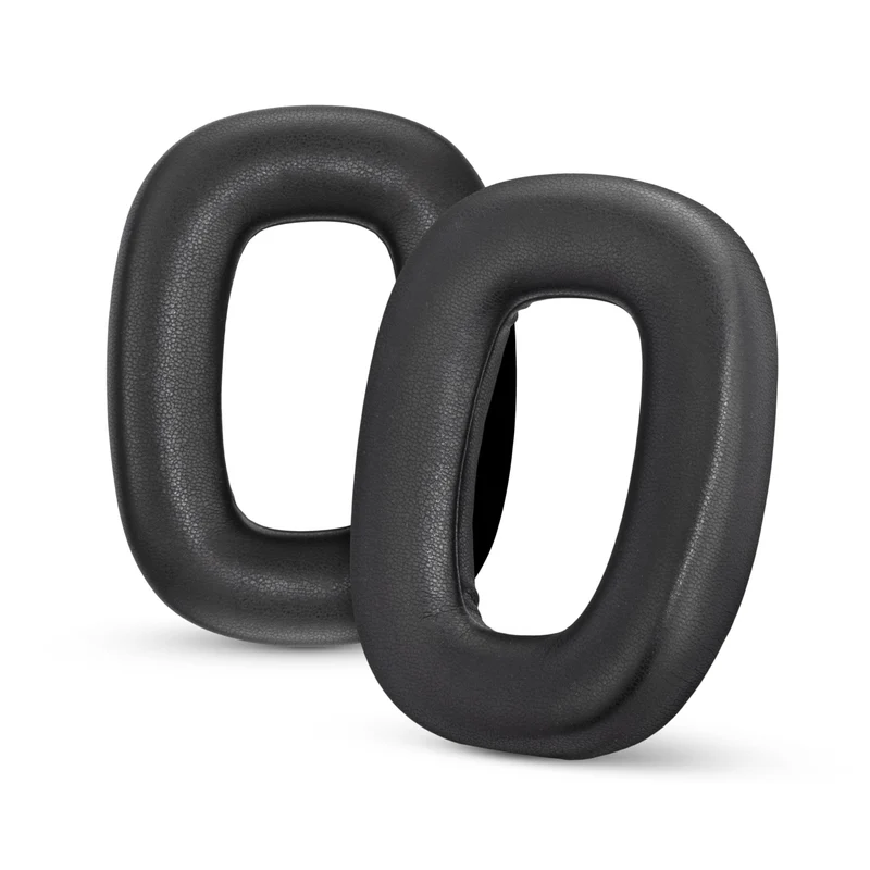 Almohadillas de repuesto para auriculares Logitech Astro A30. Piel sintética suave con espuma viscoelástica de alta calidad para mayor comodidad y durabilidad.
