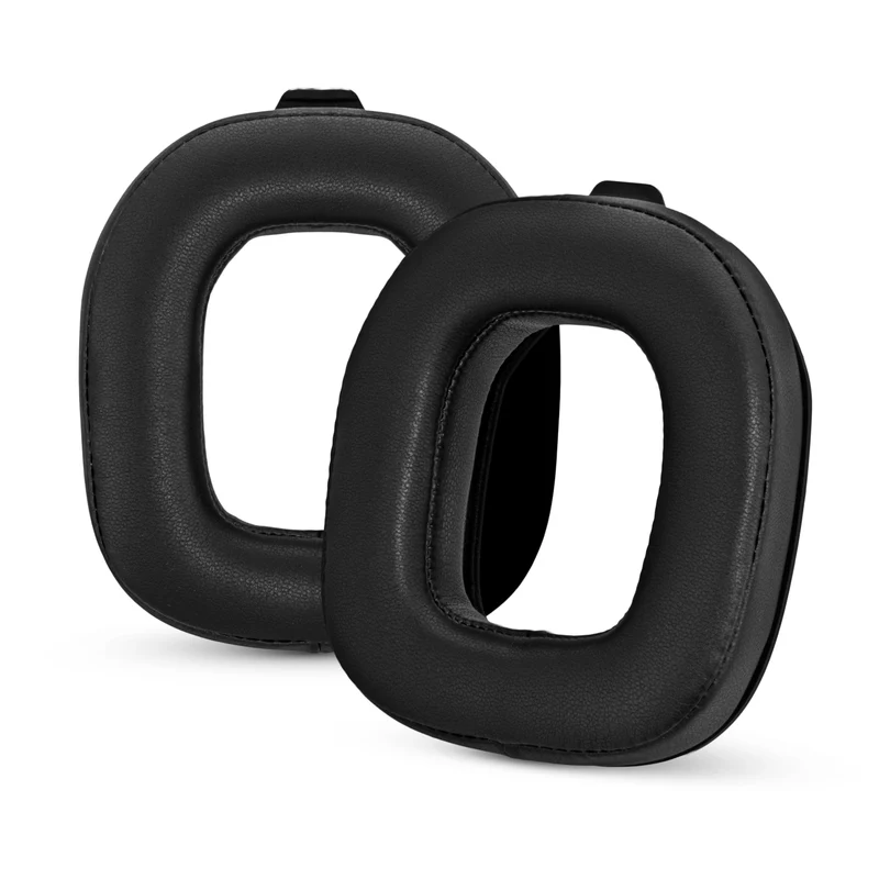 Almohadillas de repuesto para auriculares Logitech Astro A50 GEN4, A50 GEN5 y A50X. Piel sintética suave con espuma viscoelástica de alta calidad.