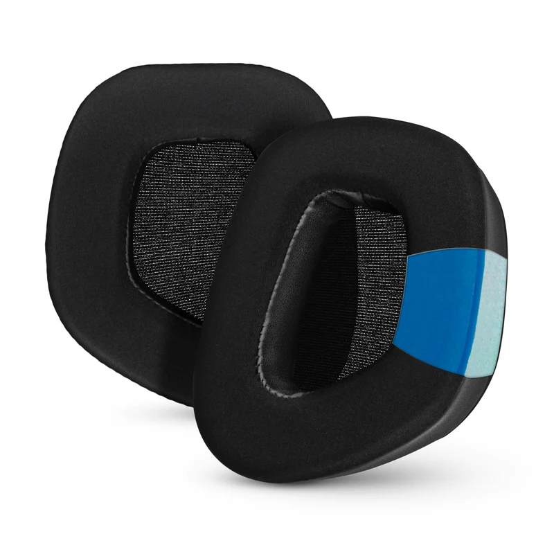 Almohadillas híbridas para auriculares inalámbricos Corsair Void RGB Elite, RGB Elite USB y Elite Surround. Gel refrigerante, tejido supersuave y espuma viscoelástica más gruesa.