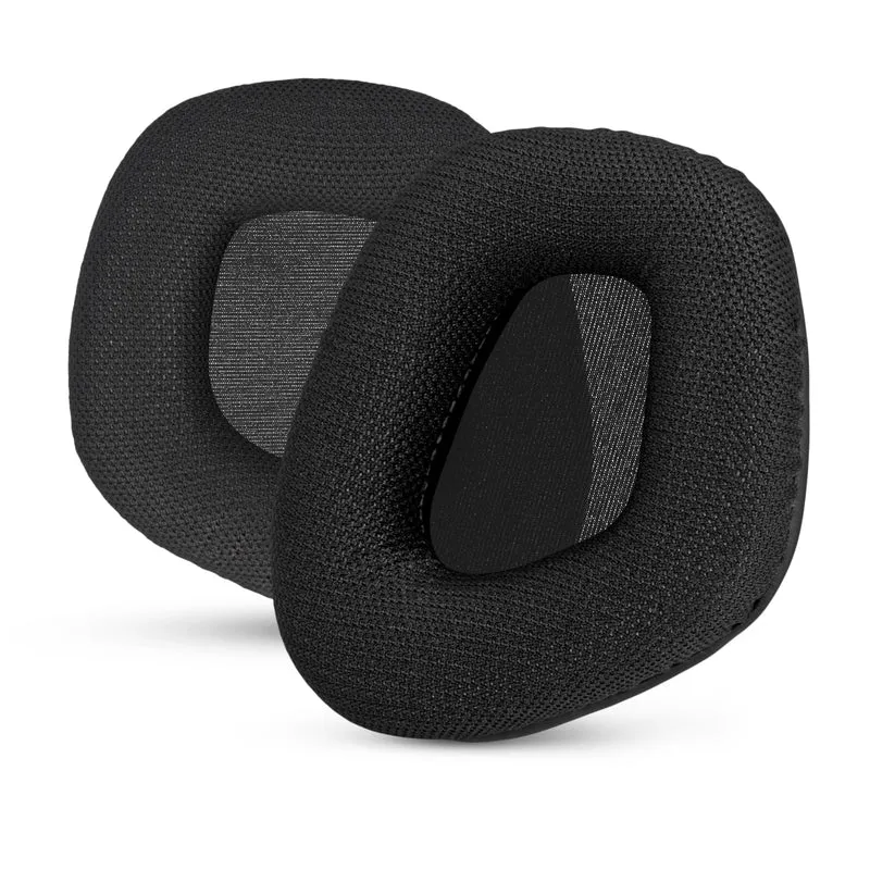 Almohadillas de malla para auriculares inalámbricos Corsair Void RGB Elite, RGB Elite USB y Elite Surround. Malla transpirable y espuma viscoelástica de alta calidad.