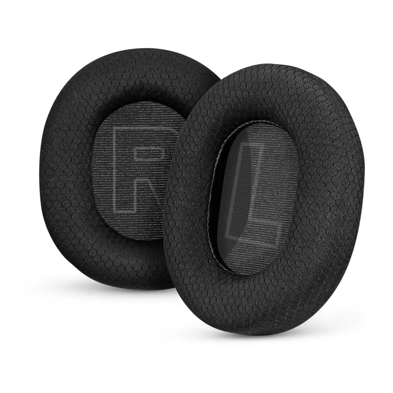 Almohadillas de tela para auriculares Steelseries Arctis Nova Series 1/P/X, 3, 5/P/X, 7/P/X, PRO y PRO para Xbox. Malla transpirable y espuma viscoelástica de alta calidad.