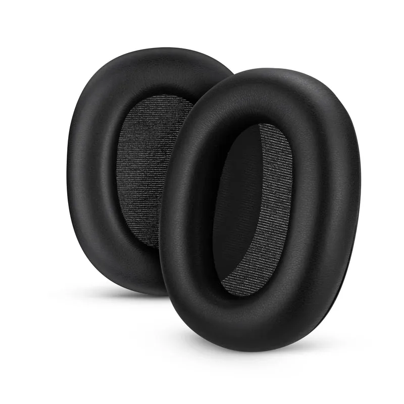Almohadillas de repuesto para auriculares Sony WH-1000XM6 - Almohadillas de cuero sintético suave - Instalación fácil