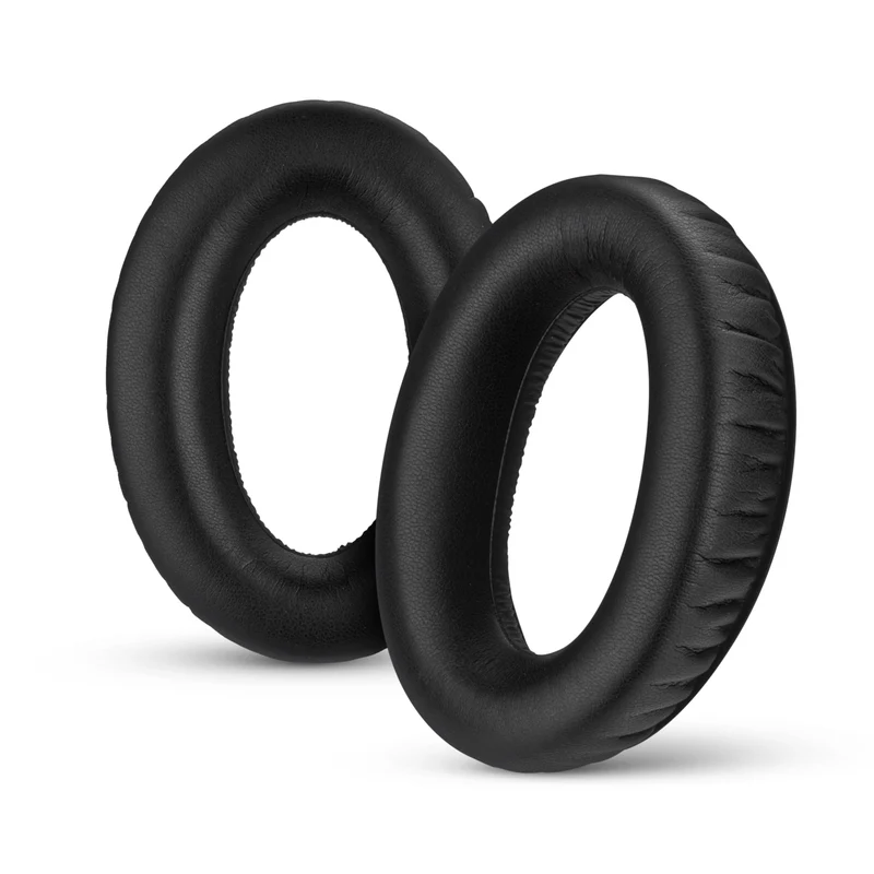 Almohadillas de repuesto para auriculares Sennheiser HD600, HD650, HD660S, HD525, HD535, HD545 y Massdrop HD58X, HD6XX: almohadillas de cuero sintético suave con espuma suave.