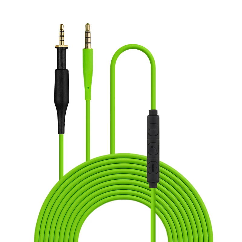 Cable de audio de repuesto compatible con AKG K430, K450, K451, K452, K480 y Q460 (control remoto en línea)