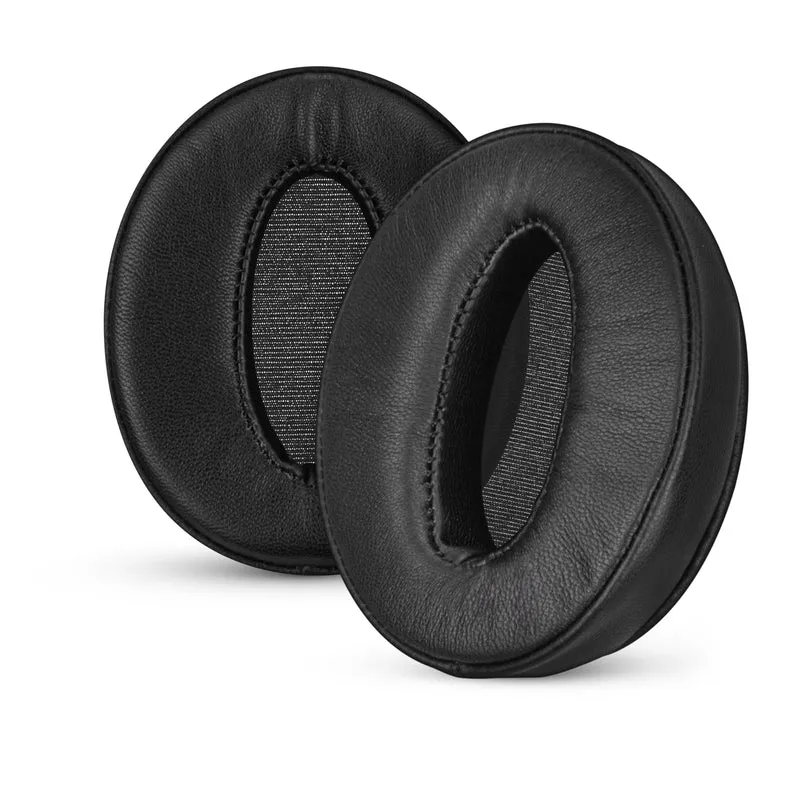 Almohadillas de repuesto para Sennheiser HD4.50BT, HD4.50BTNC, HD450BT, HD4.50SE, HD4.40BT, HD4.30G, HD4.20S, HD458BT, HD450, HD400S y HD 350BT. Piel auténtica suave y espuma viscoelástica.