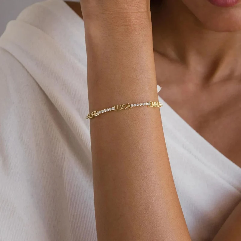 Pulsera personalizada con nombres – Lleva contigo a quienes más quieres