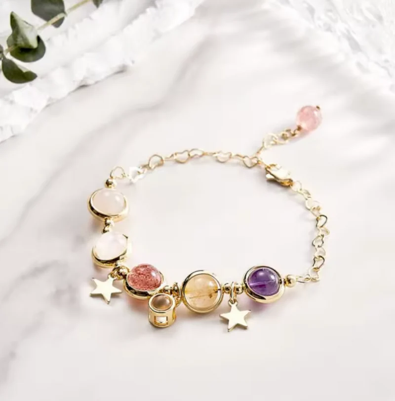 Pulsera con Foto Proyectada Personalizada · Piedras & Estrellas