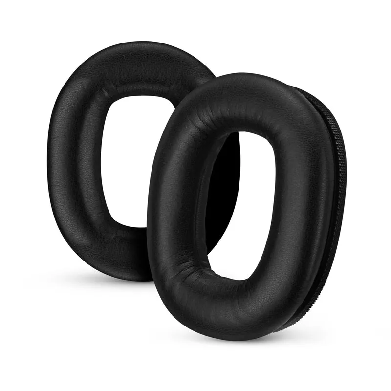 Almohadillas de repuesto para auriculares Marshall Monitor 2, cuero sintético, espuma viscoelástica para mayor comodidad, almohadillas mejoradas, duraderas y de larga duración