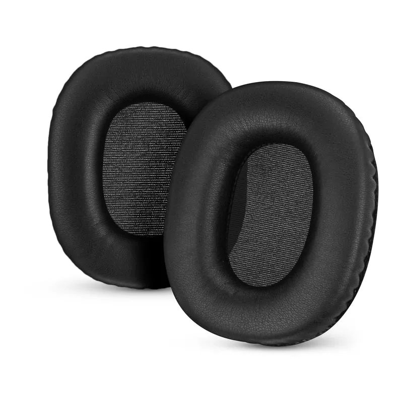 Almohadillas de repuesto para auriculares Marshall Monitor/Monitor Bluetooth (1.ª generación), piel sintética, espuma viscoelástica para mayor comodidad, almohadillas para los oídos mejoradas, duraderas y de larga duración