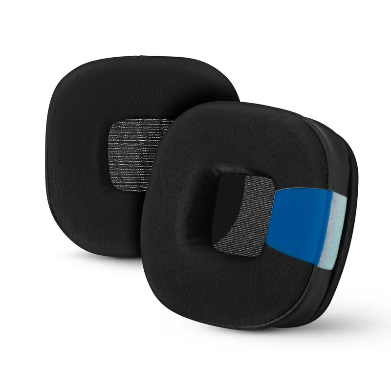 Almohadillas híbridas para auriculares Marshall Major 4, gel frío, cuero sintético y espuma viscoelástica más gruesa para mayor comodidad