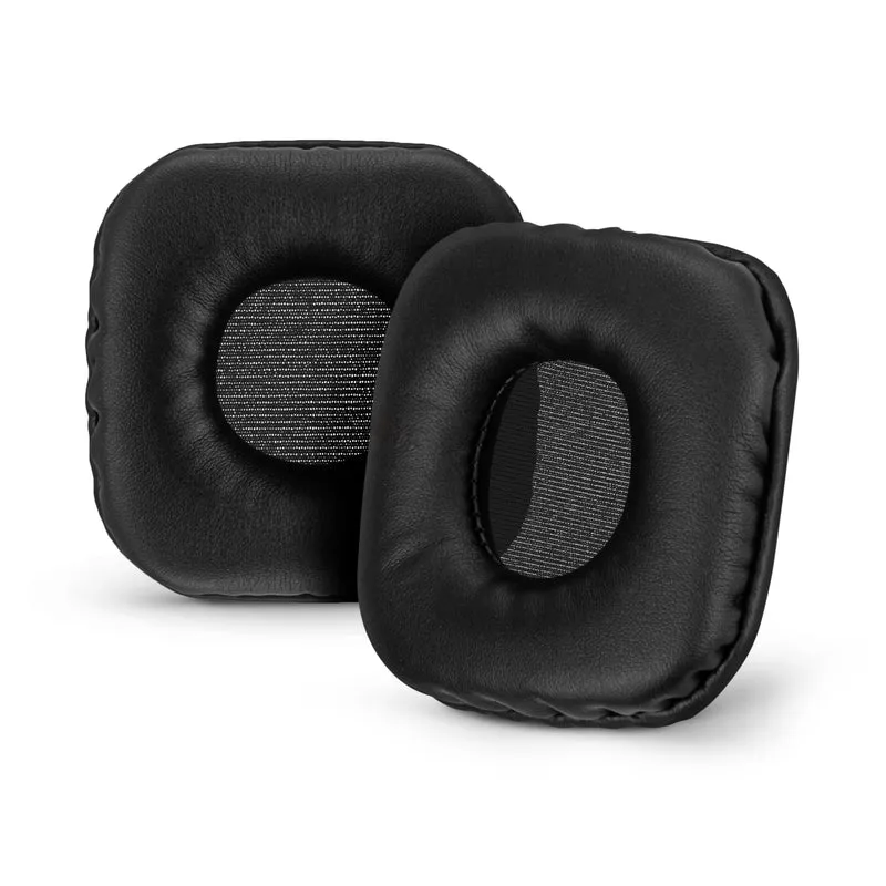 Almohadillas de repuesto para auriculares Marshall Major (1.ª generación), piel sintética, espuma suave para mayor comodidad, almohadillas mejoradas, duraderas y de larga duración