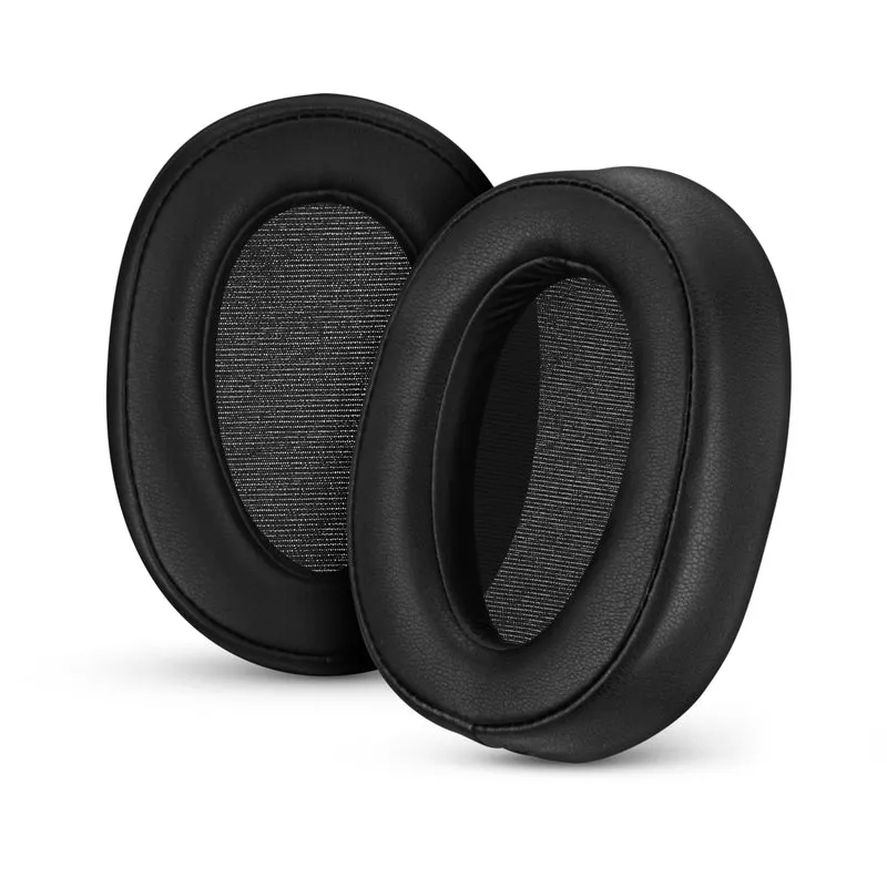 Almohadillas de repuesto para auriculares Sony WH-H900N y MDR-100ABN, cuero sintético, espuma viscoelástica