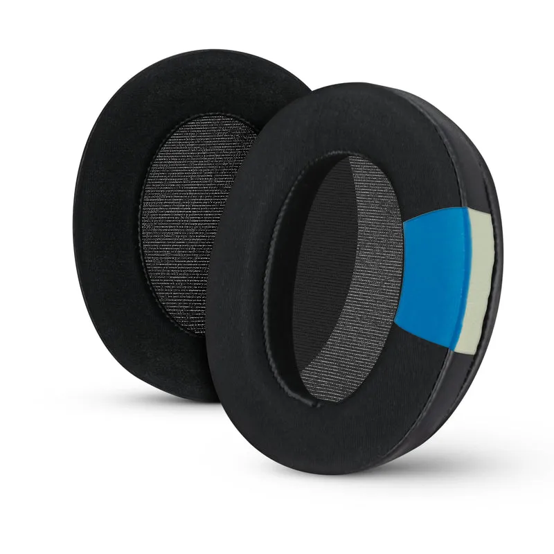 Almohadillas híbridas para auriculares Sony WH-XB910N, gel refrescante, tela supersuave, cuero sintético y espuma viscoelástica más gruesa