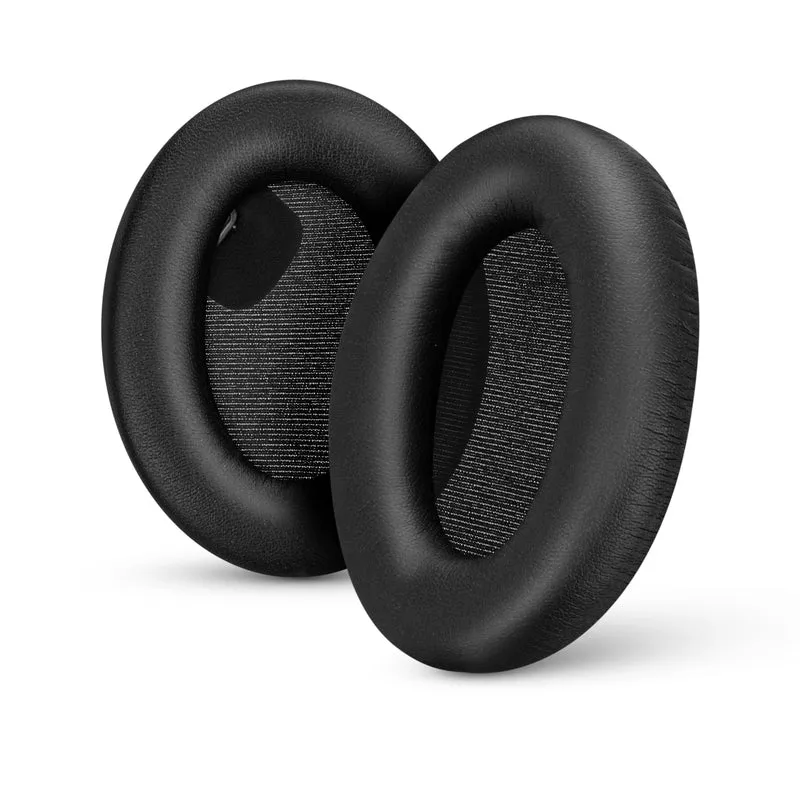 Almohadillas de piel de oveja para auriculares Sony WH-1000XM4, piel auténtica suave, espuma viscoelástica, comodidad extra, duraderas y de larga duración
