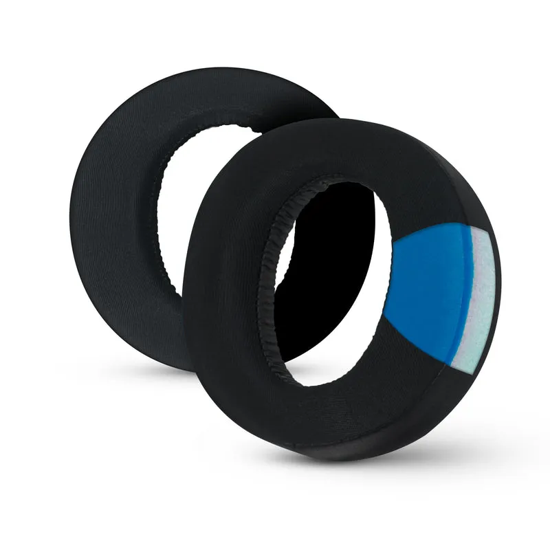 Almohadillas híbridas para auriculares Sony PS5 PULSE 3D, gel refrescante, tela supersuave, piel sintética y espuma viscoelástica más gruesa