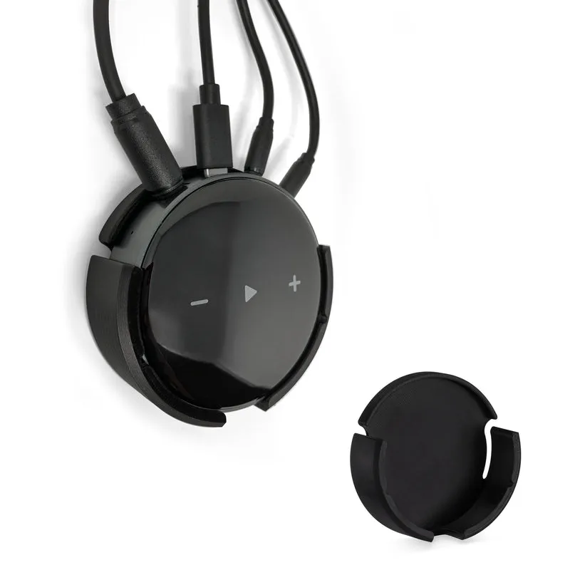 Soporte adhesivo para pared y debajo del escritorio para WiiM Mini AirPlay 2, cinta autoadhesiva VHB resistente, soporte fácil de instalar