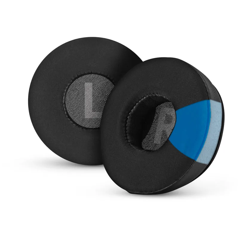 Almohadillas híbridas para auriculares JBL JR300BT, TUNE 500, 510BT, 600BTNC, gel refrescante, tela supersuave, cuero de PU y espuma viscoelástica más gruesa