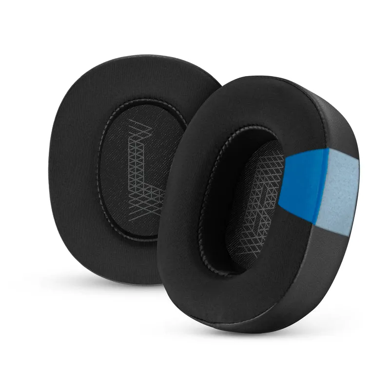 Almohadillas híbridas para auriculares JBL LIVE 500BT, gel refrescante, tela supersuave, piel sintética y espuma viscoelástica más gruesa