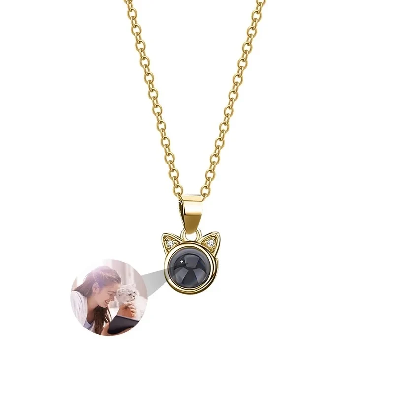 Collar con Foto Personalizado · Acero Inoxidable · Foto dentro