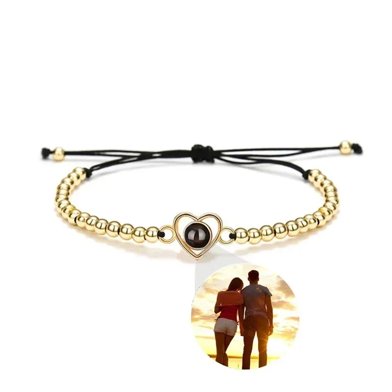 Pulsera con Foto Proyectable “Te Amo en 100 Idiomas” – Personalizada y Ajustable