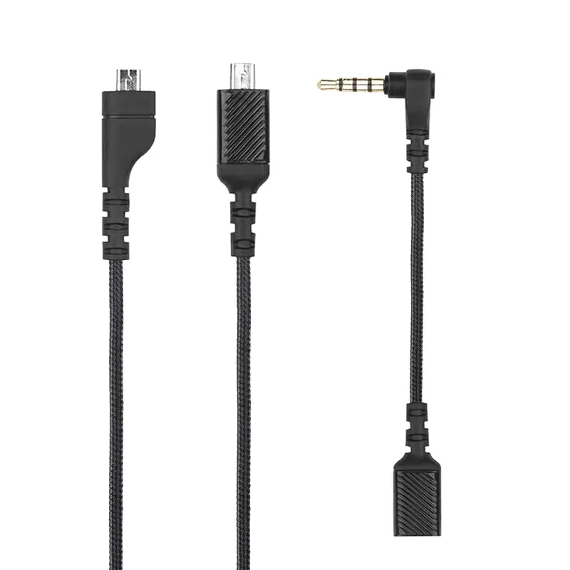 Cable de audio de repuesto para auriculares para juegos STEELSERIES ARCTIS 3, 5, 7 y Arctis Pro, Arctis Pro Wireless y GameDac - 1.8 M / 70"