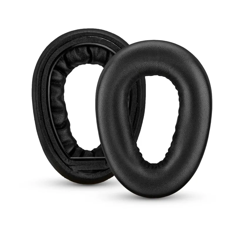 Almohadillas de piel de oveja para auriculares Sennheiser PXC480, PXC550, PXC 550-II, MB660 UC, MB 660 MC, suaves, cojines de repuesto, comodidad adicional