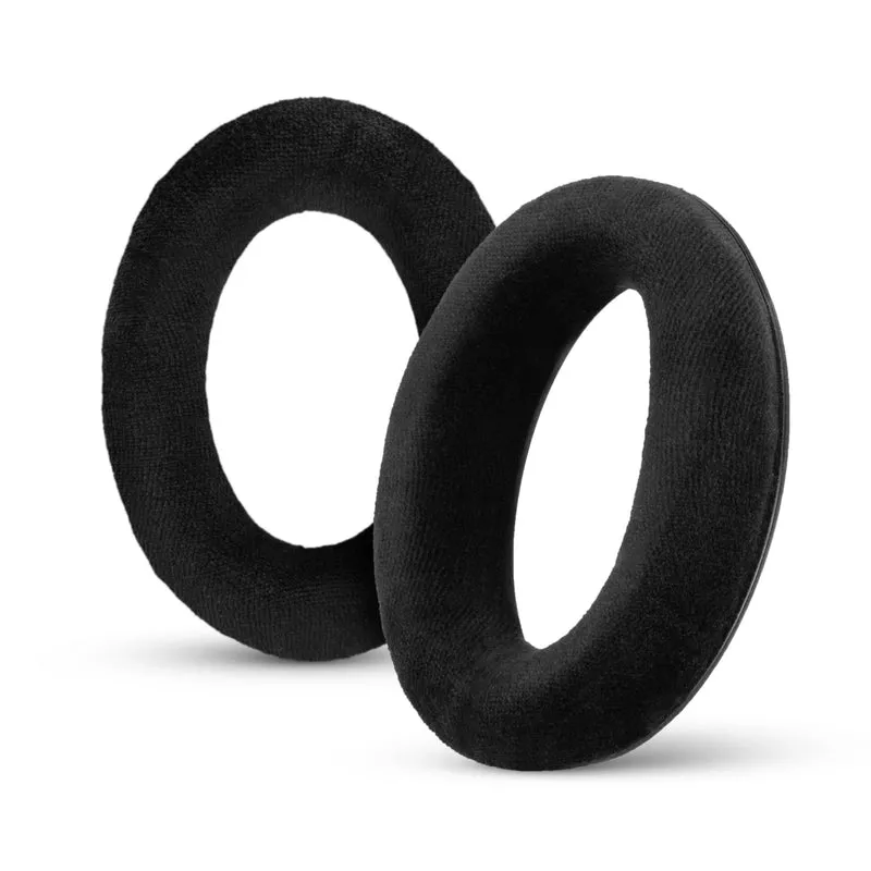Almohadillas de repuesto para auriculares Sennheiser HD598 (CS/SE/SR), HD599, HD558, HD518, HD595, HD569, HD579, HD560S, HD555, HD515, HD559, terciopelo negro