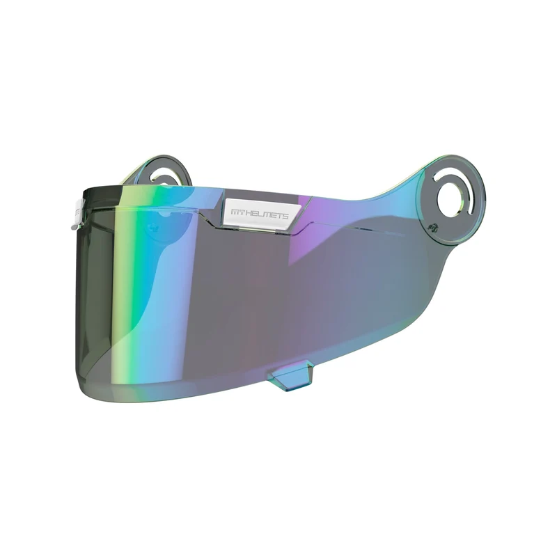 MT SET PANTALLA MT-V-32 IRIDIUM 100% MAX VISION CON VENTILACION NEGRA CROMADA