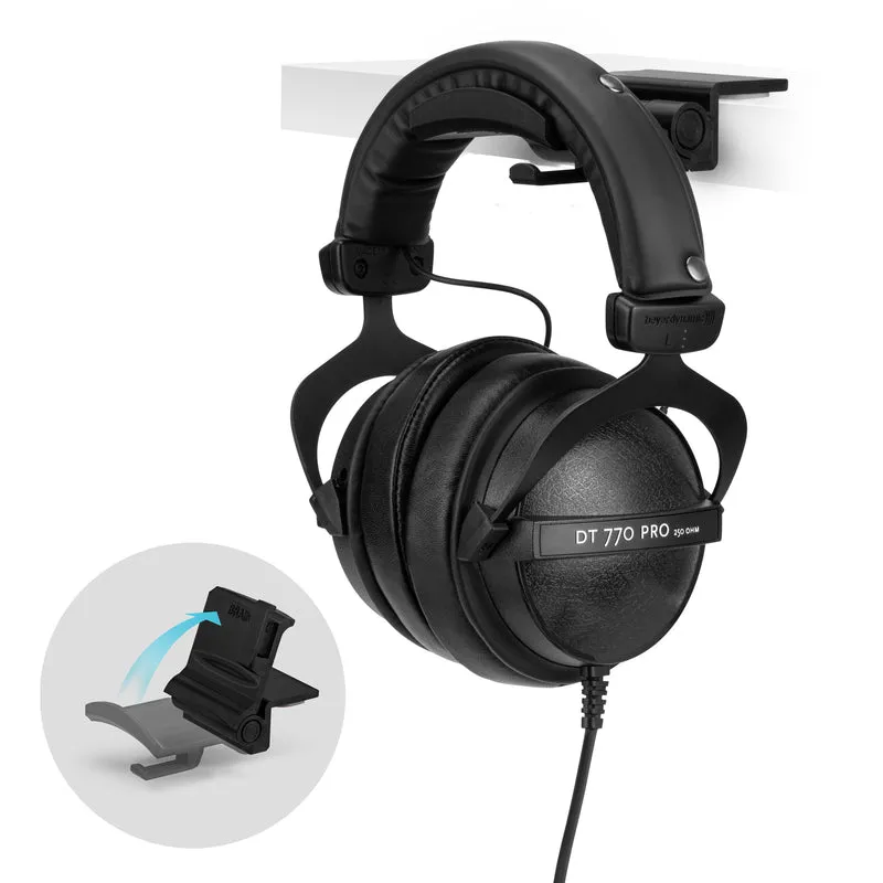 Tuck - Soporte plegable para colgar auriculares de escritorio
