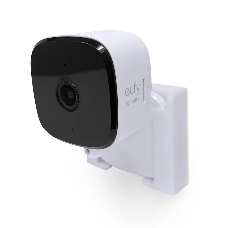 Paquete de 2 soportes de pared adhesivos para cámara de seguridad Eufy Solo C24 / C120 (T8400X), se pegan y se atornillan