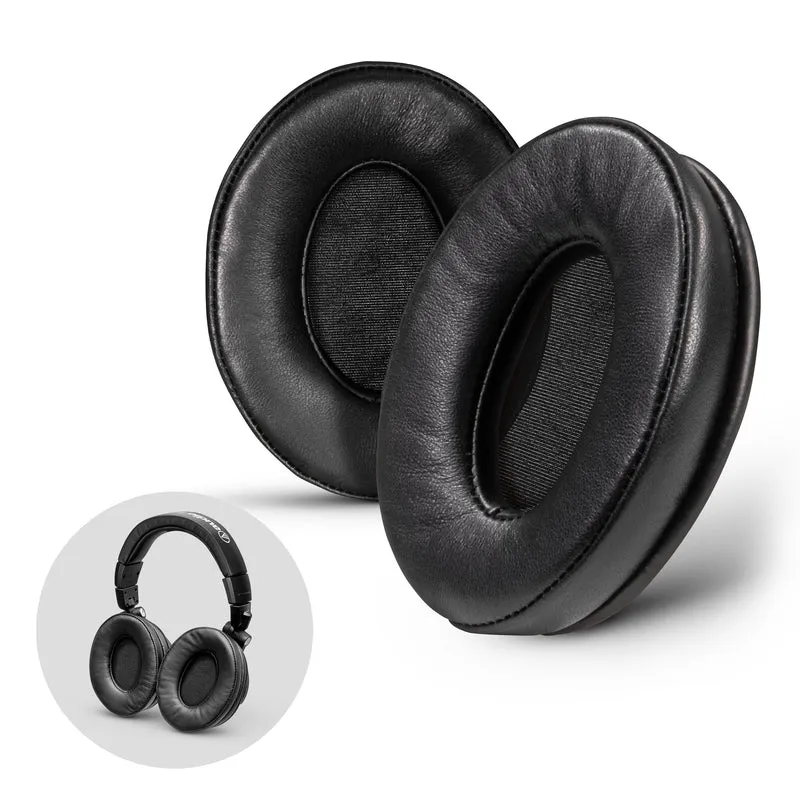 ProStock ATH M50X & Serie M Almohadillas de repuesto - Forma de diseño personalizado con espuma viscoelástica - Piel de oveja