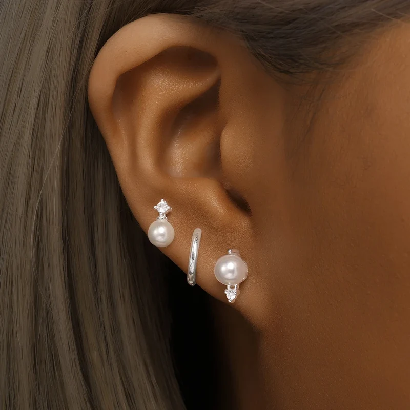 Pendientes perla