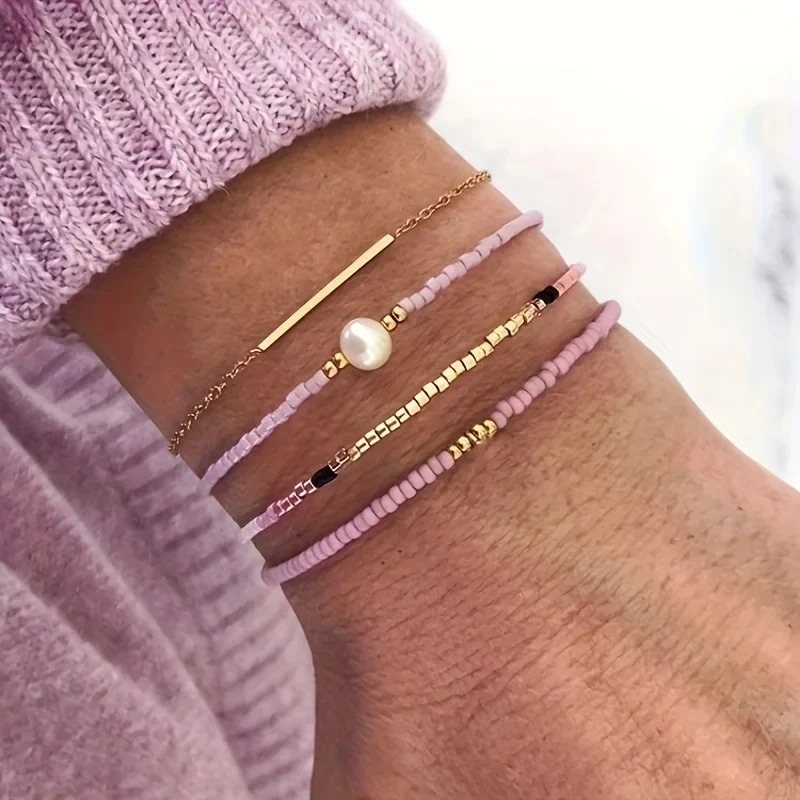 Pack 4 pulseras