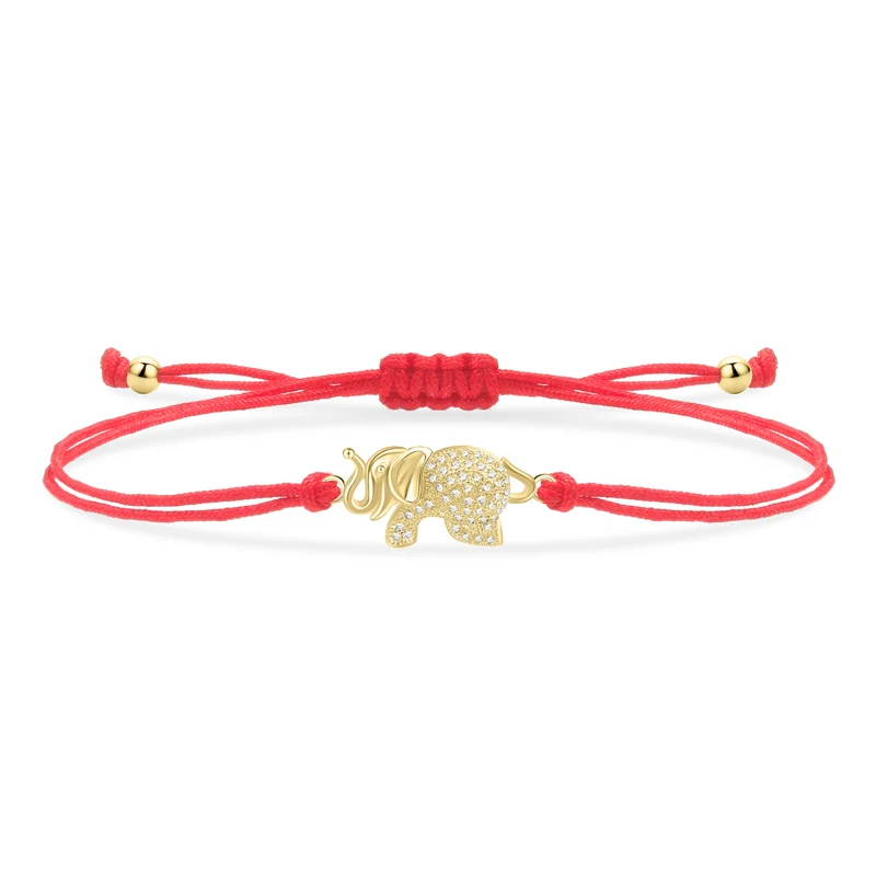 Pulsera de Hilo Elefante