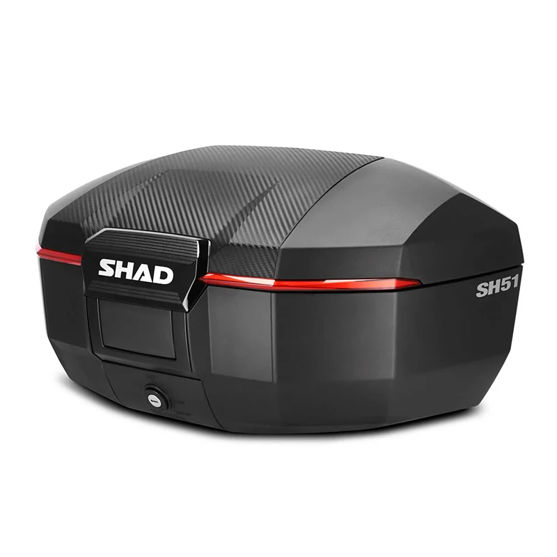 SHAD SH51 CARBON 51-lITRE MOTO TIOP BOX