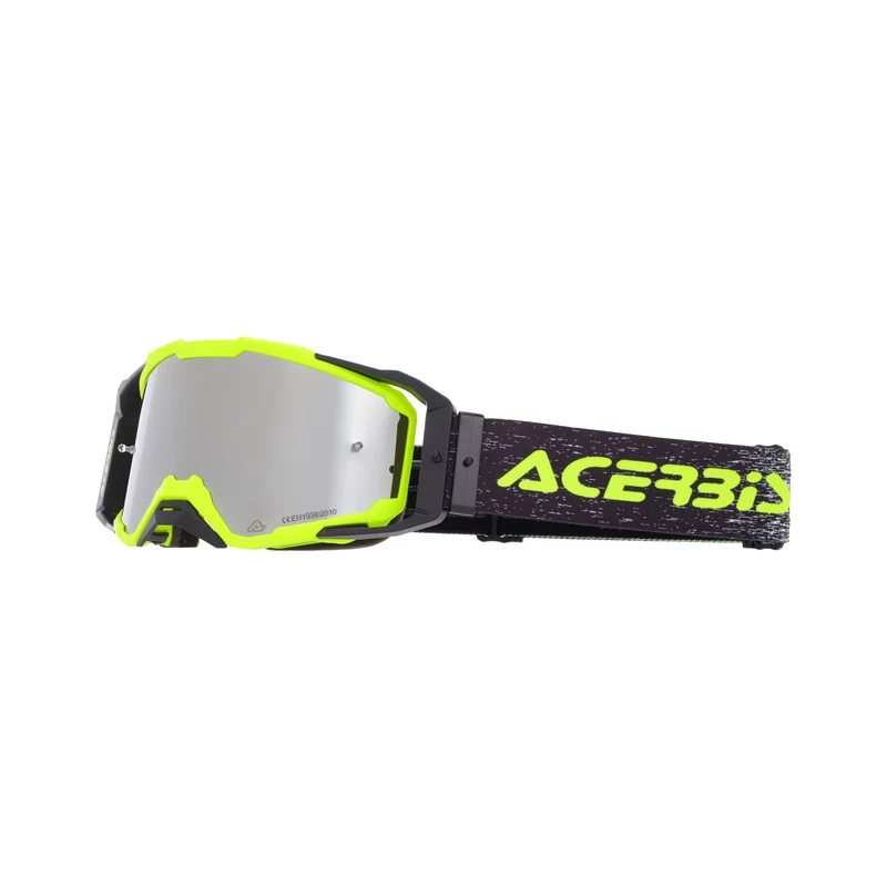 ACERBIS VITRION MIRROR GAFAS DE MOTOCROSS AMARILLO FLUO NEGRO ||