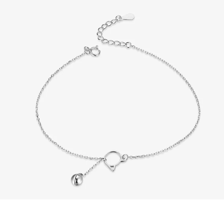 Pulsera tobillera cascabel
