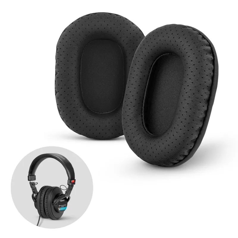 SONY MDR-7506 Almohadillas de repuesto perforadas también adecuadas para auriculares V6, CD900ST (PERF)