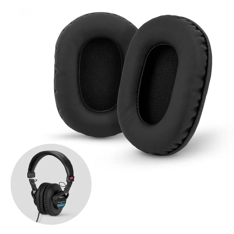 SONY MDR-7506 Reemplazo de almohadillas premium, también adecuadas para auriculares V6, CD900ST (PU)