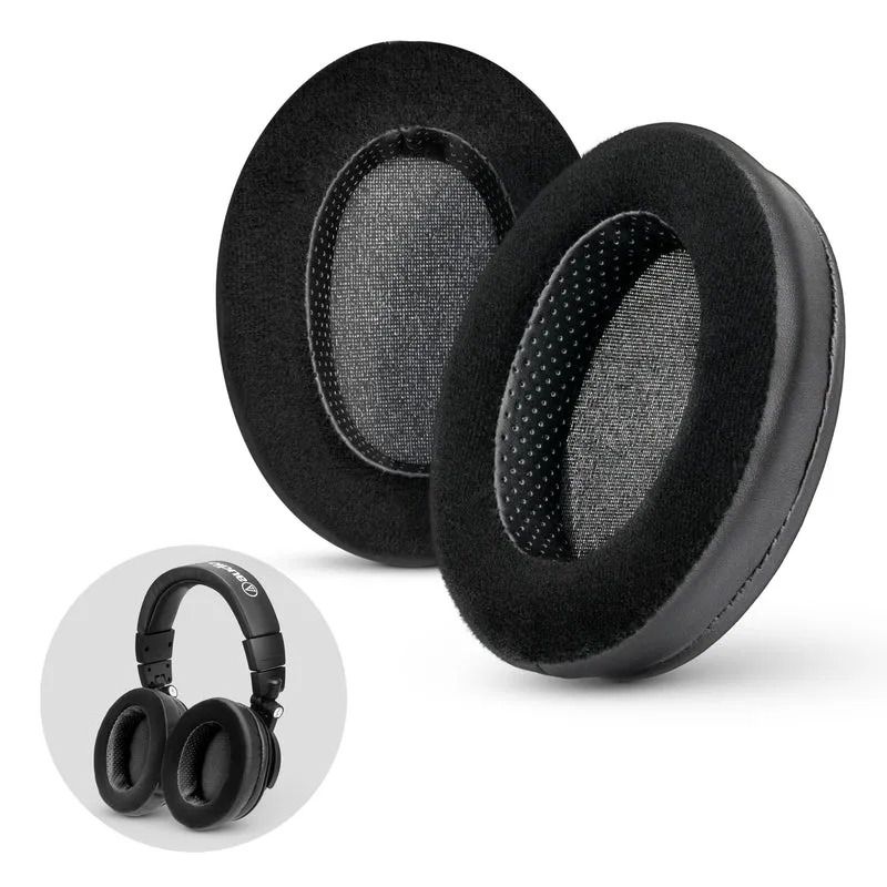 Almohadillas de espuma viscoelástica de repuesto ovaladas híbridas: adecuadas para muchos auriculares
