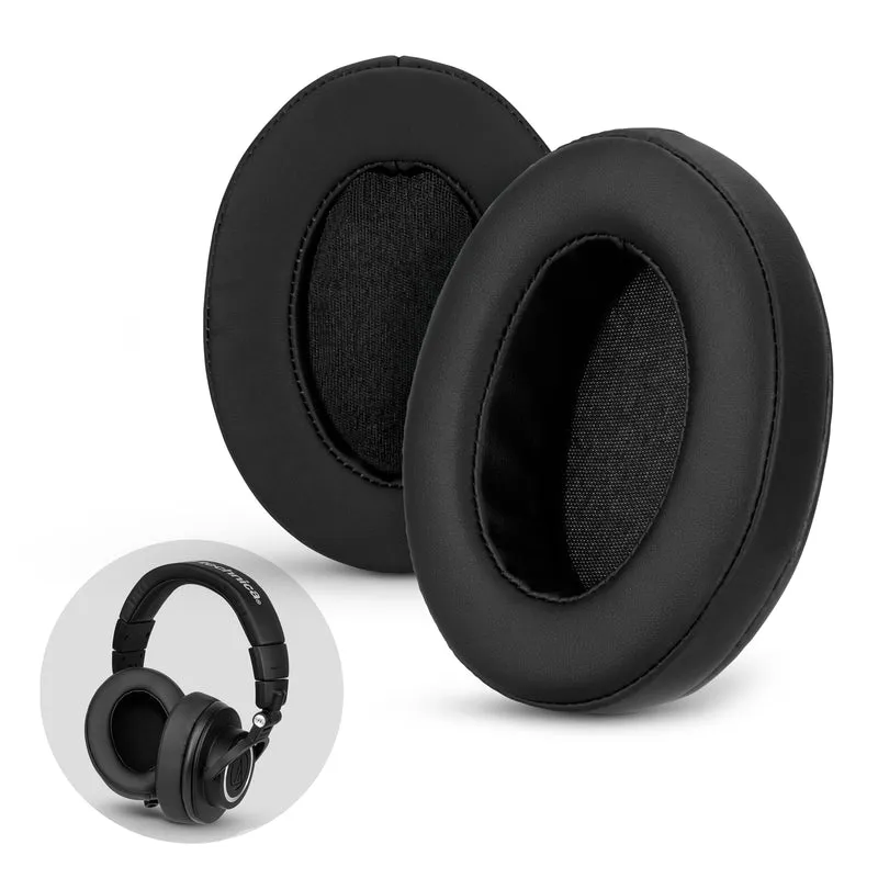 Almohadillas de repuesto ovaladas: adecuadas para muchos auriculares