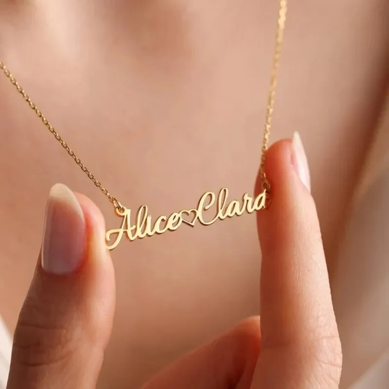Collar personalizado con corazón