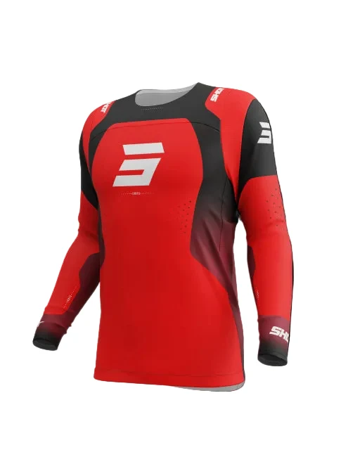 SHOT CONTACT CAMISA DE MOTO ROJO