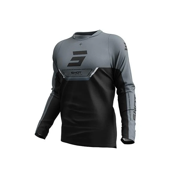 SHOT DEVO CAMISA DE MOTO NEGRO