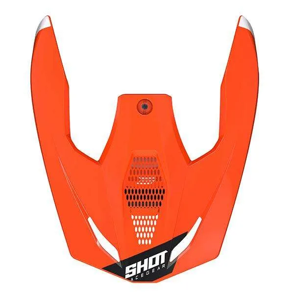 SHOT FURIOUS VISERA DE MOTO NARANJA BRILLANTE