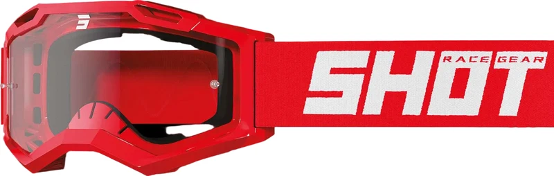 SHOT LITE GAFAS DE MOTO ROJO BRILLANTE