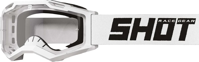 SHOT LITE GAFAS DE MOTO BLANCO BRILLANTE