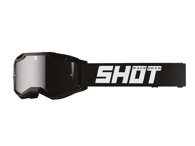 SHOT ROCKET KID 2.0 GAFAS DE MOTO IRIDIUM NEGRO BRILLANTE